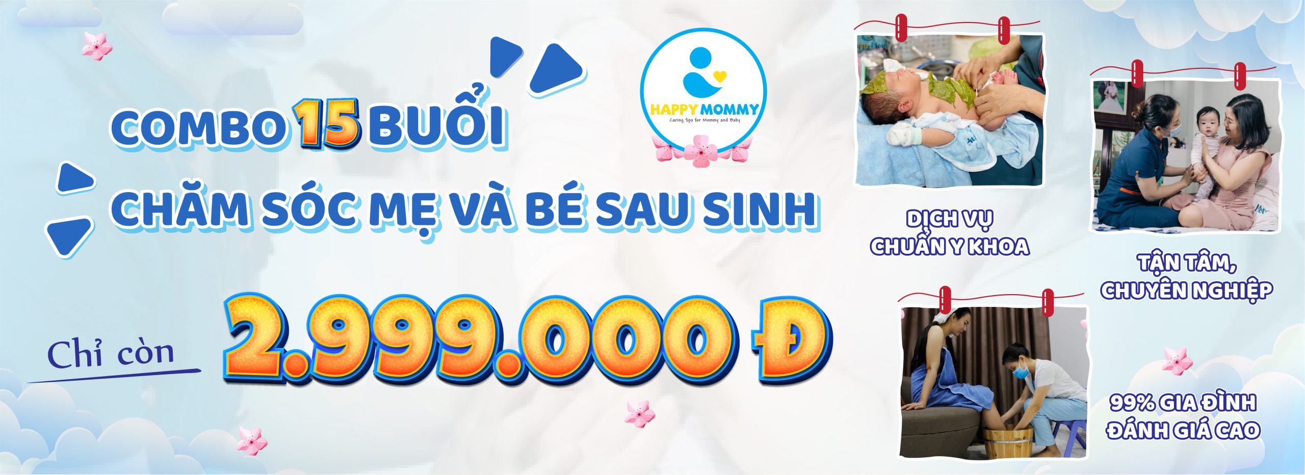 15 Buổi chăm sóc mẹ và bé